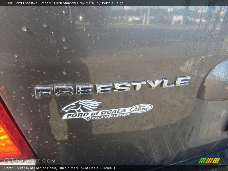Dark Shadow Grey Metallic / Pebble Beige 2006 Ford Freestyle Limited