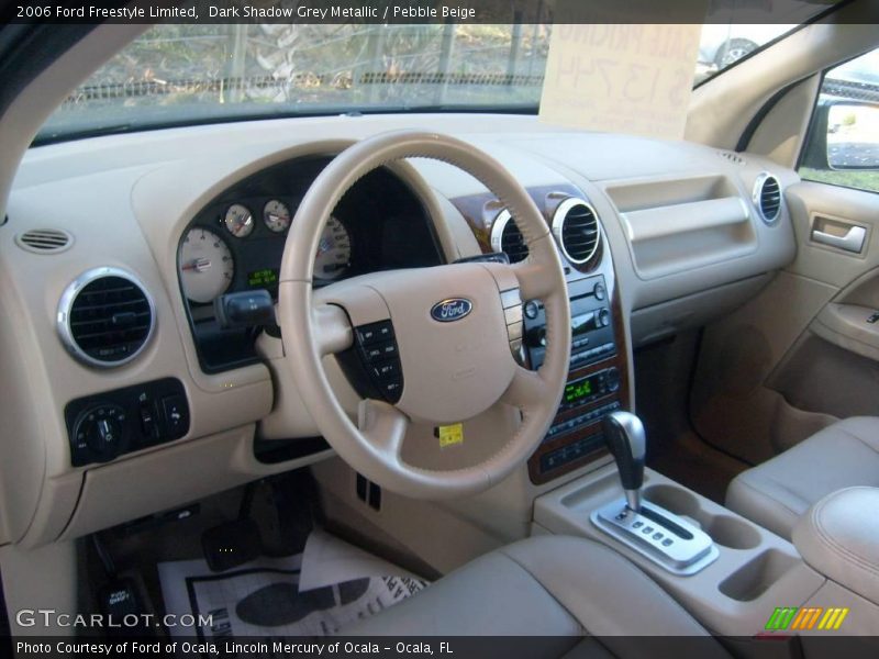 Dark Shadow Grey Metallic / Pebble Beige 2006 Ford Freestyle Limited