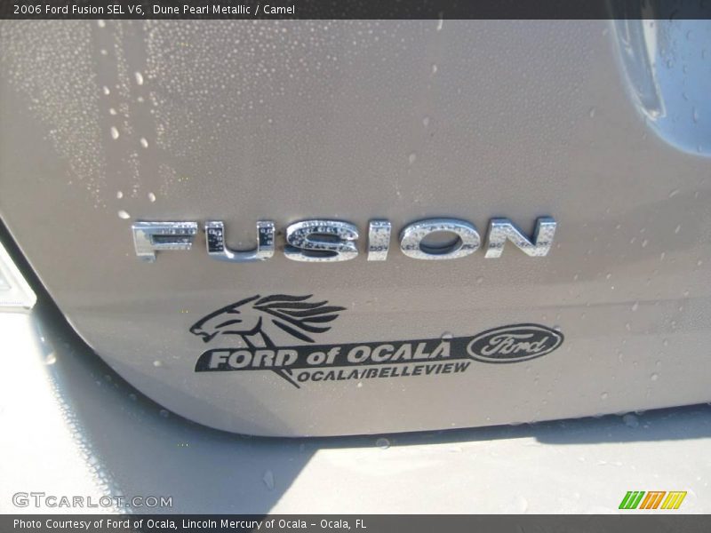 Dune Pearl Metallic / Camel 2006 Ford Fusion SEL V6