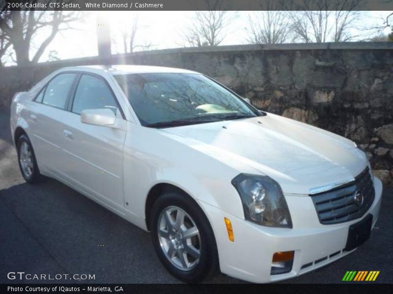 White Diamond / Cashmere 2006 Cadillac CTS Sedan