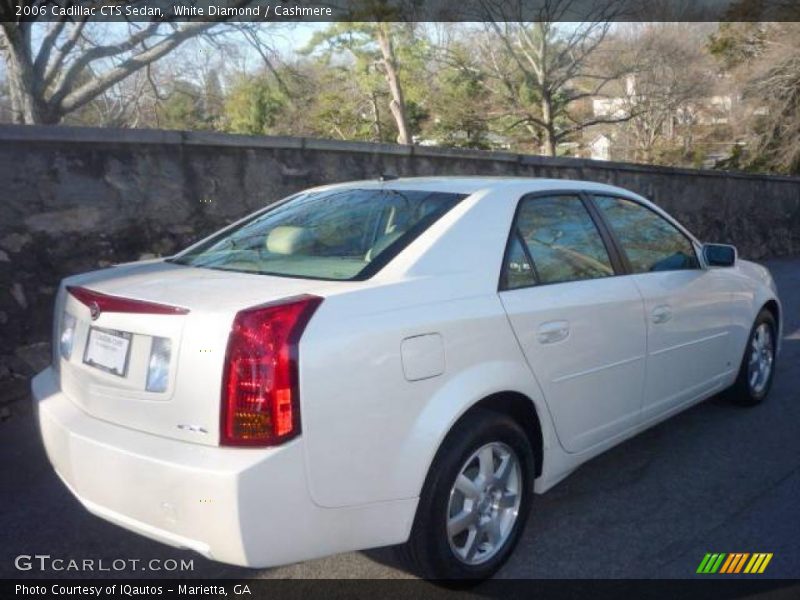 White Diamond / Cashmere 2006 Cadillac CTS Sedan