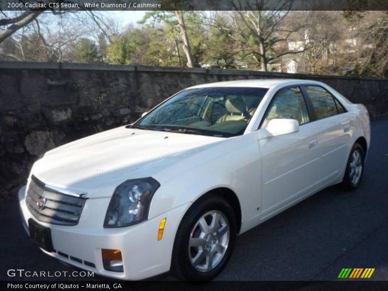 White Diamond / Cashmere 2006 Cadillac CTS Sedan