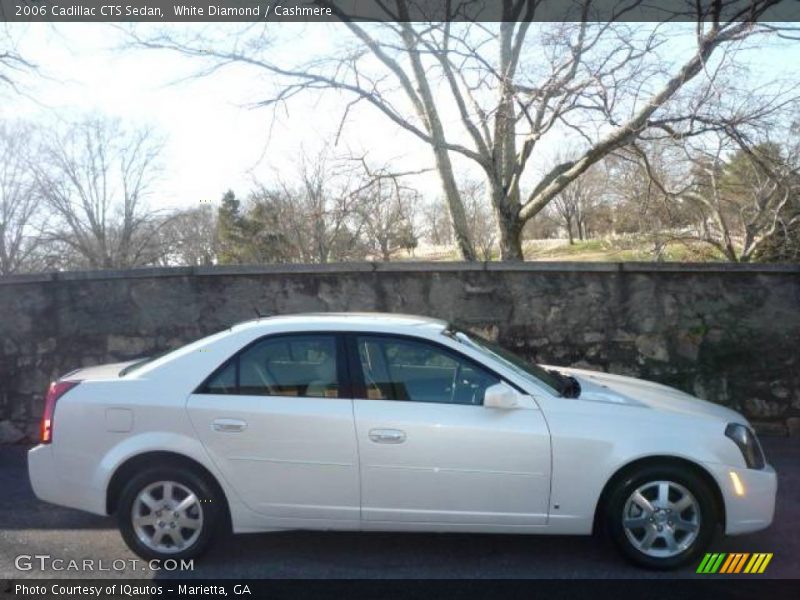White Diamond / Cashmere 2006 Cadillac CTS Sedan