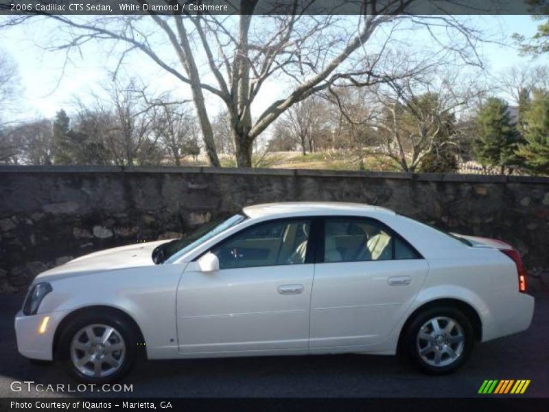 White Diamond / Cashmere 2006 Cadillac CTS Sedan