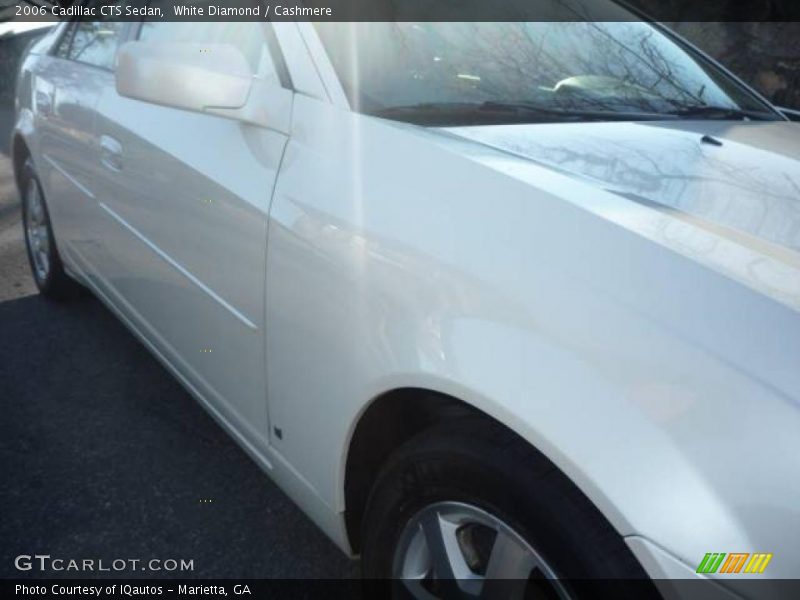 White Diamond / Cashmere 2006 Cadillac CTS Sedan