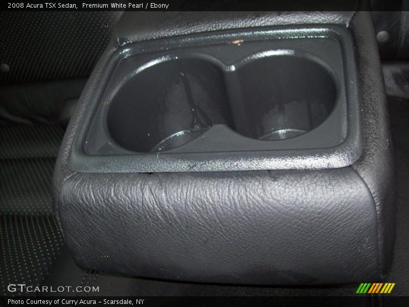 Premium White Pearl / Ebony 2008 Acura TSX Sedan
