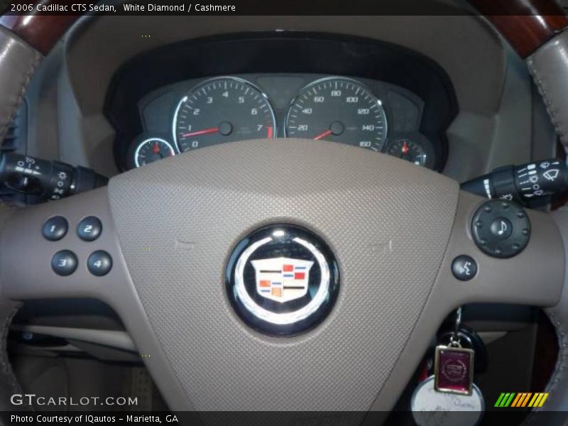 White Diamond / Cashmere 2006 Cadillac CTS Sedan