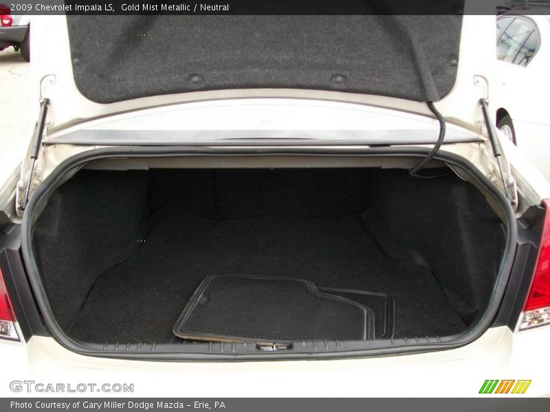 Gold Mist Metallic / Neutral 2009 Chevrolet Impala LS