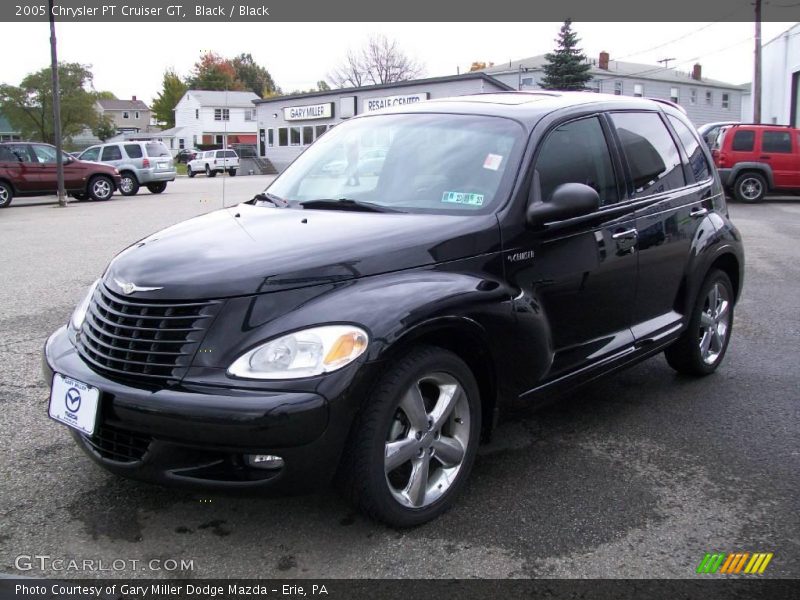 Black / Black 2005 Chrysler PT Cruiser GT