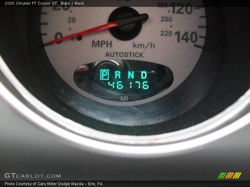 Black / Black 2005 Chrysler PT Cruiser GT
