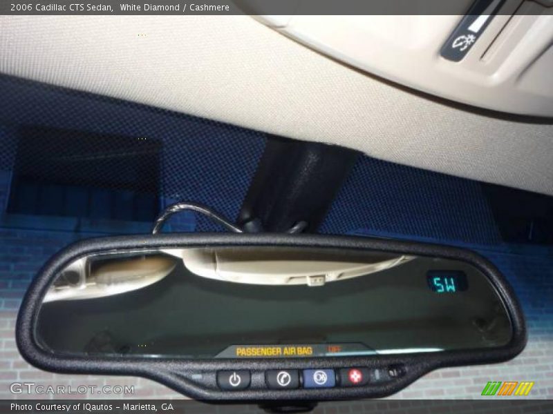White Diamond / Cashmere 2006 Cadillac CTS Sedan