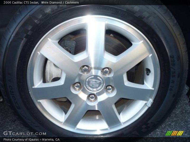 White Diamond / Cashmere 2006 Cadillac CTS Sedan