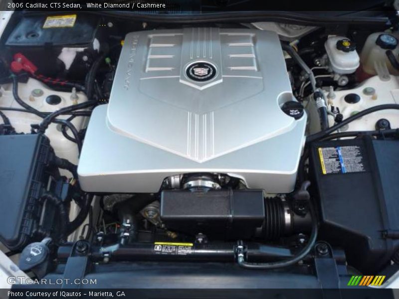 White Diamond / Cashmere 2006 Cadillac CTS Sedan