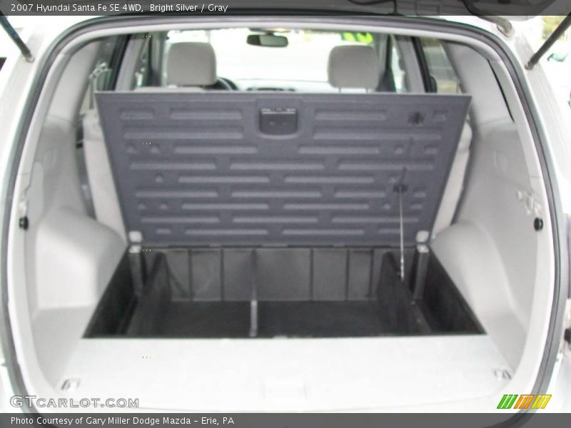 Bright Silver / Gray 2007 Hyundai Santa Fe SE 4WD