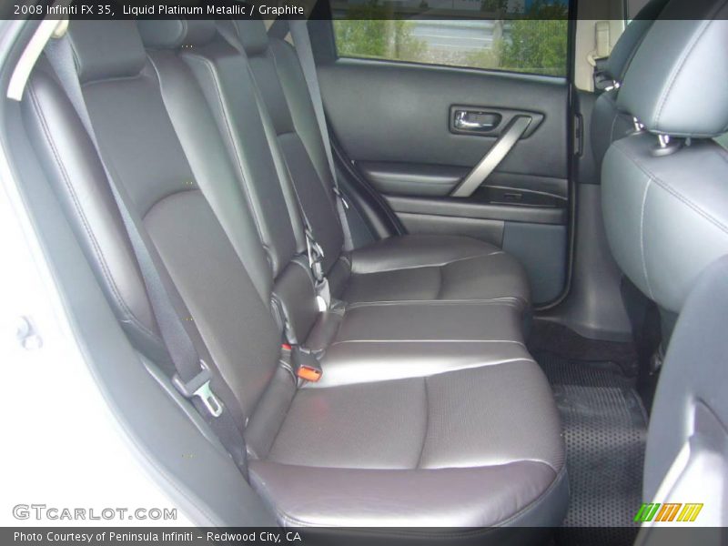 Liquid Platinum Metallic / Graphite 2008 Infiniti FX 35