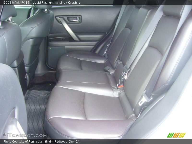 Liquid Platinum Metallic / Graphite 2008 Infiniti FX 35