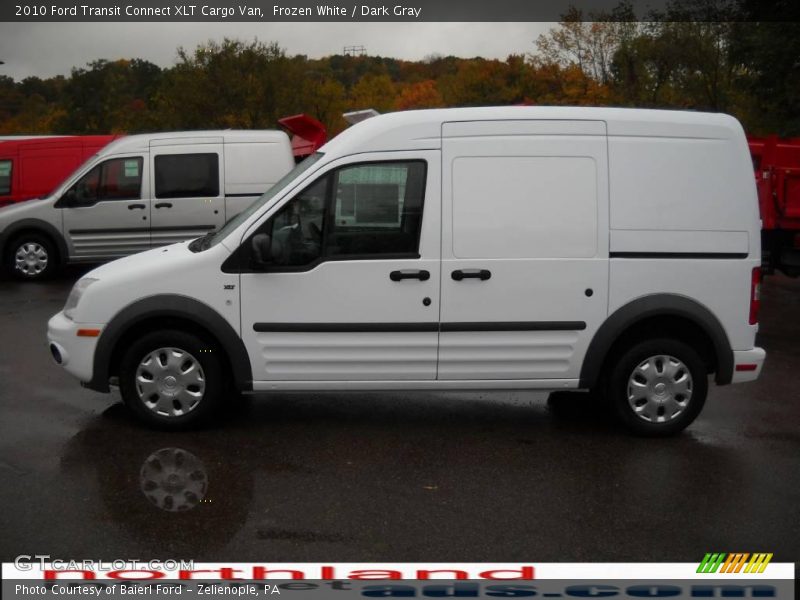 Frozen White / Dark Gray 2010 Ford Transit Connect XLT Cargo Van