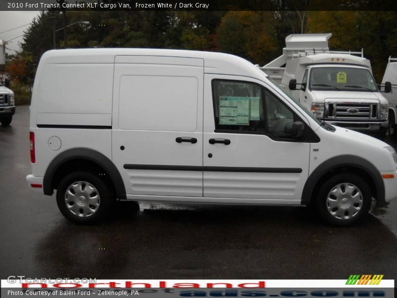 Frozen White / Dark Gray 2010 Ford Transit Connect XLT Cargo Van