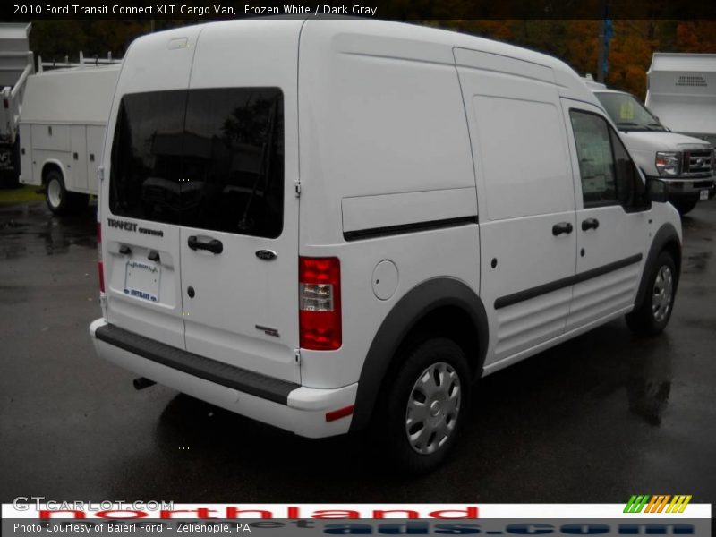 Frozen White / Dark Gray 2010 Ford Transit Connect XLT Cargo Van