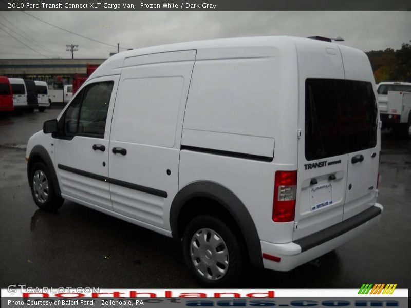 Frozen White / Dark Gray 2010 Ford Transit Connect XLT Cargo Van
