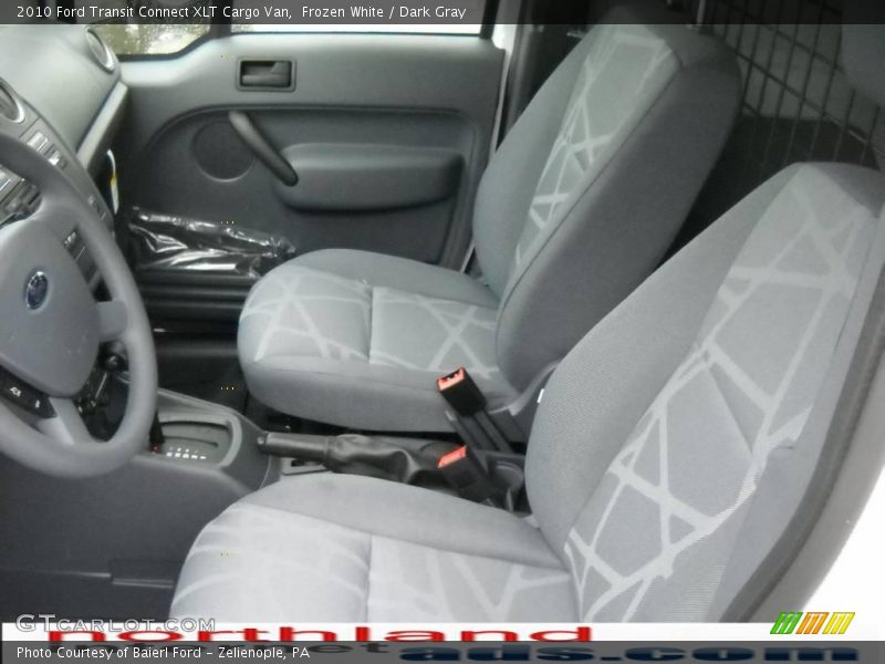 Frozen White / Dark Gray 2010 Ford Transit Connect XLT Cargo Van