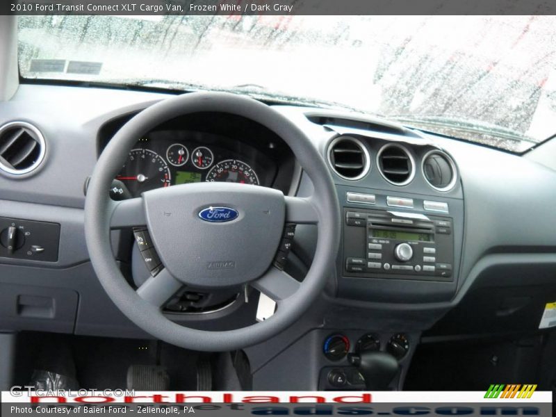 Frozen White / Dark Gray 2010 Ford Transit Connect XLT Cargo Van