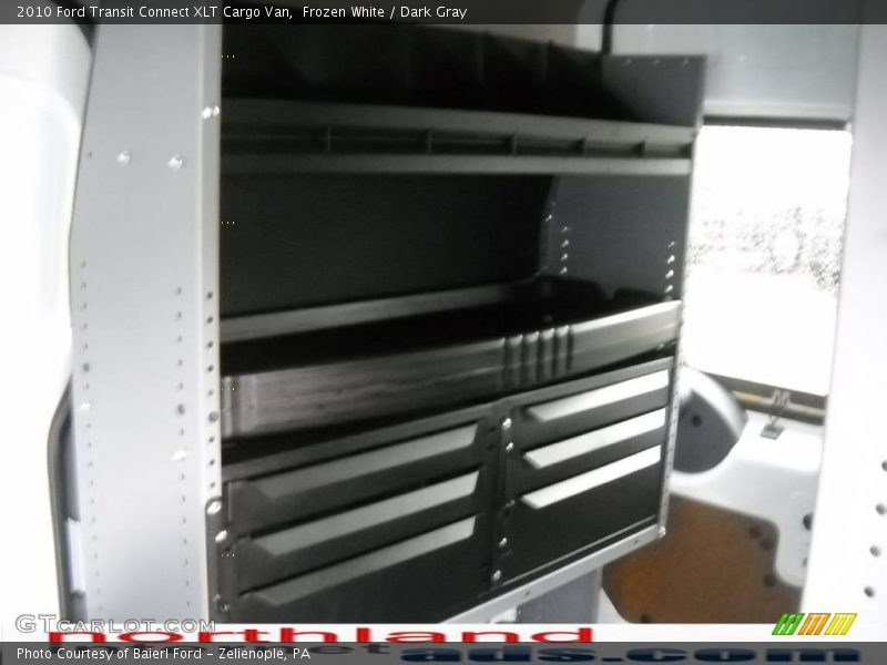 Frozen White / Dark Gray 2010 Ford Transit Connect XLT Cargo Van