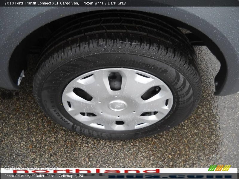Frozen White / Dark Gray 2010 Ford Transit Connect XLT Cargo Van