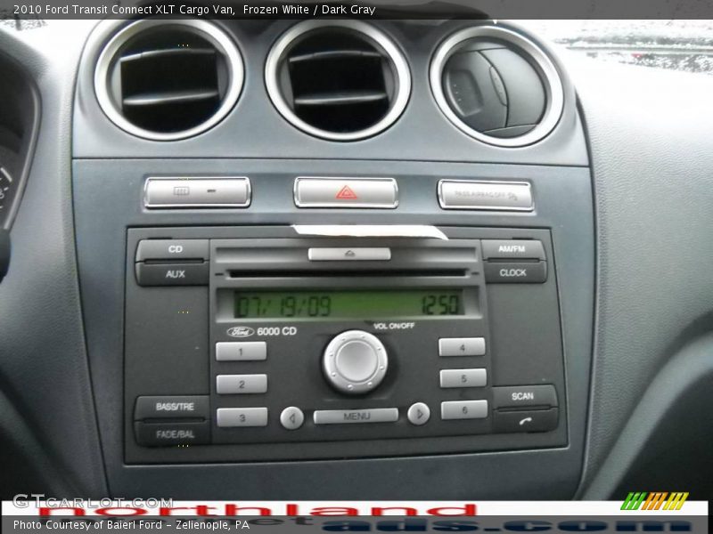 Frozen White / Dark Gray 2010 Ford Transit Connect XLT Cargo Van