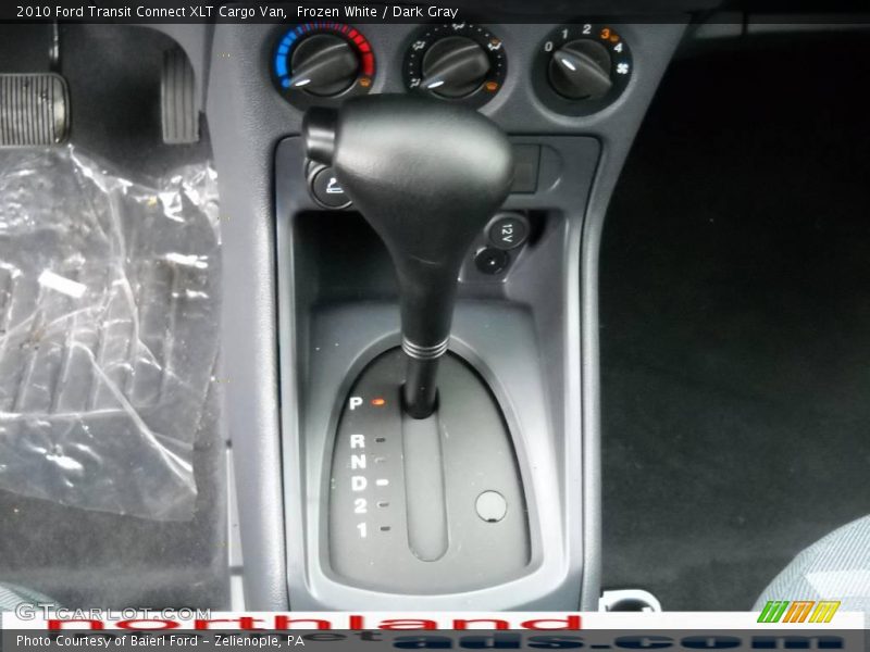 Frozen White / Dark Gray 2010 Ford Transit Connect XLT Cargo Van
