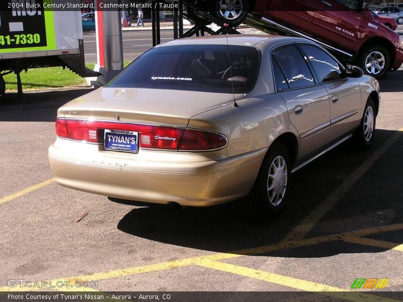 Cashmere Metallic / Taupe 2004 Buick Century Standard