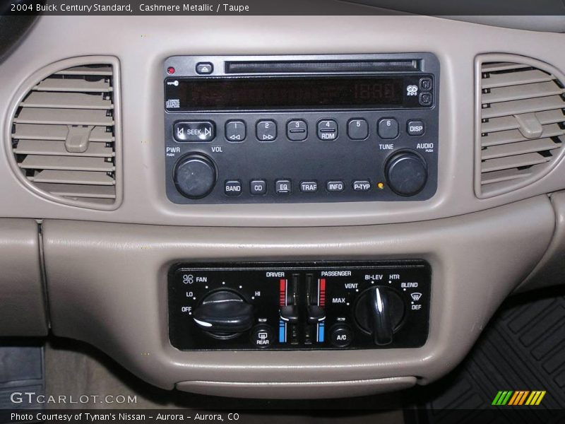 Cashmere Metallic / Taupe 2004 Buick Century Standard
