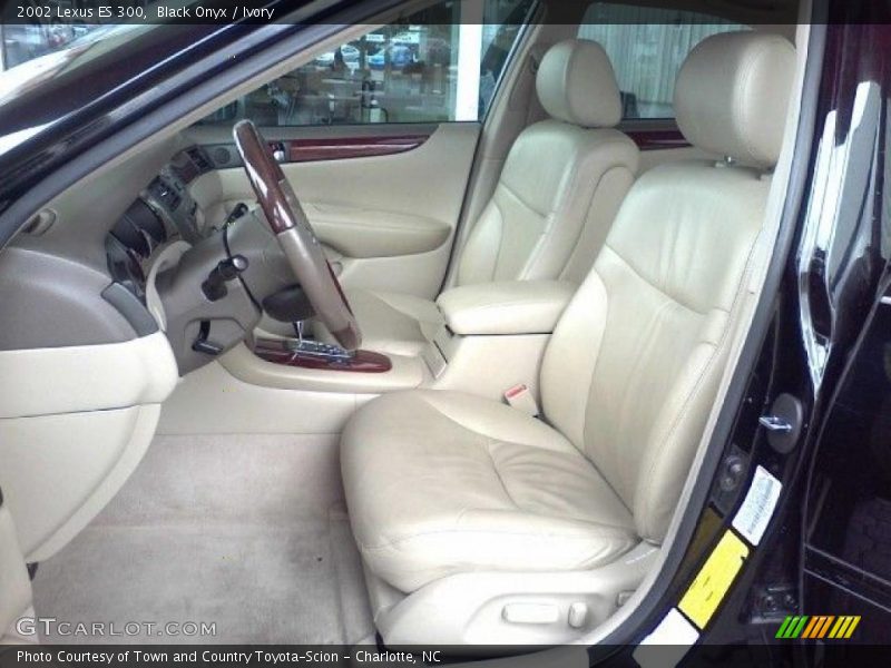 Black Onyx / Ivory 2002 Lexus ES 300