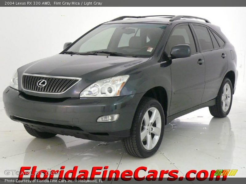 Flint Gray Mica / Light Gray 2004 Lexus RX 330 AWD