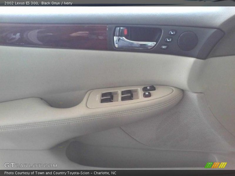 Black Onyx / Ivory 2002 Lexus ES 300