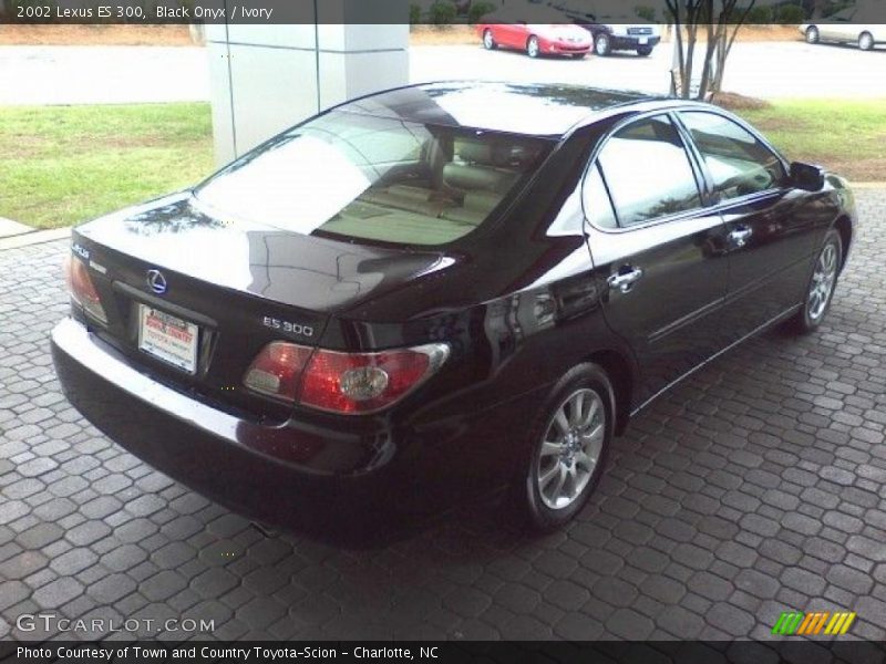 Black Onyx / Ivory 2002 Lexus ES 300