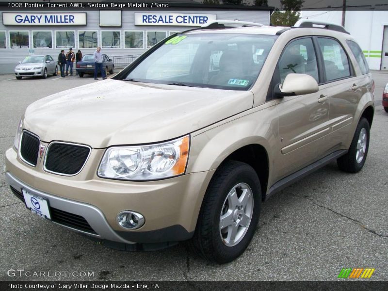 Sedona Beige Metallic / Sand 2008 Pontiac Torrent AWD