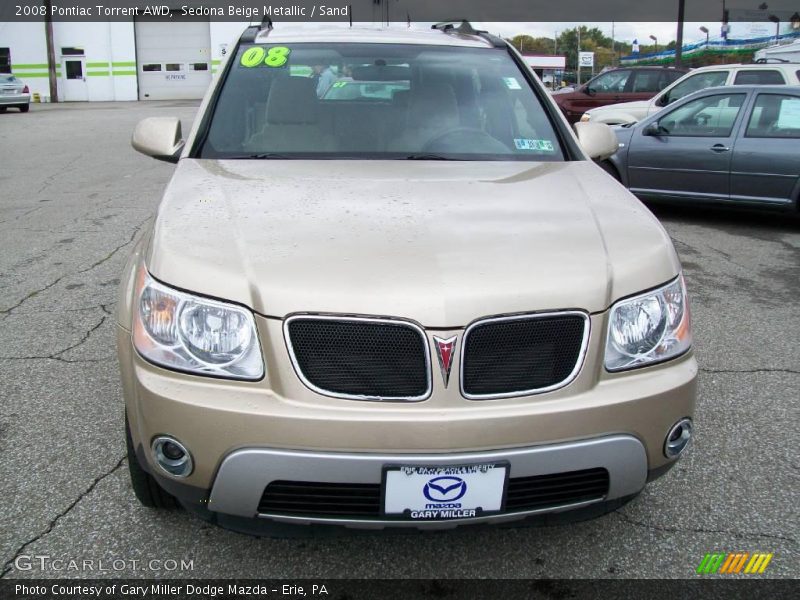 Sedona Beige Metallic / Sand 2008 Pontiac Torrent AWD