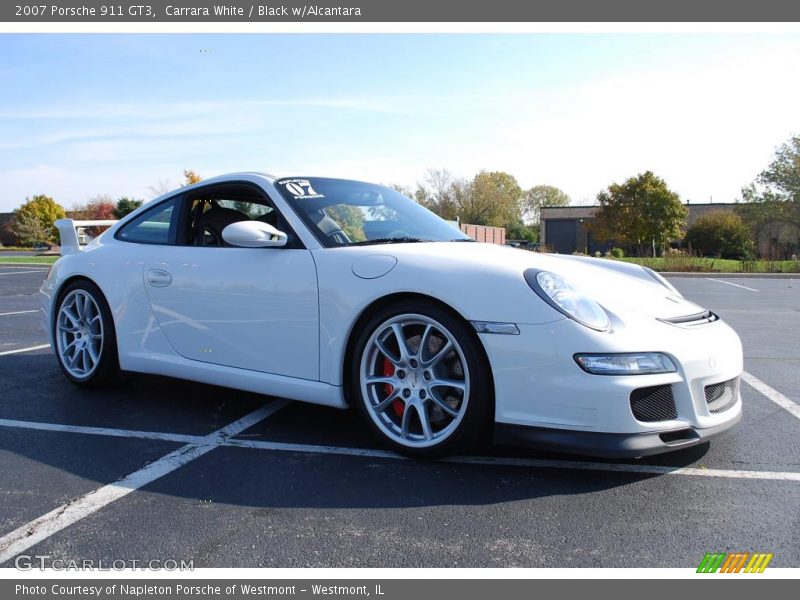 Carrara White / Black w/Alcantara 2007 Porsche 911 GT3