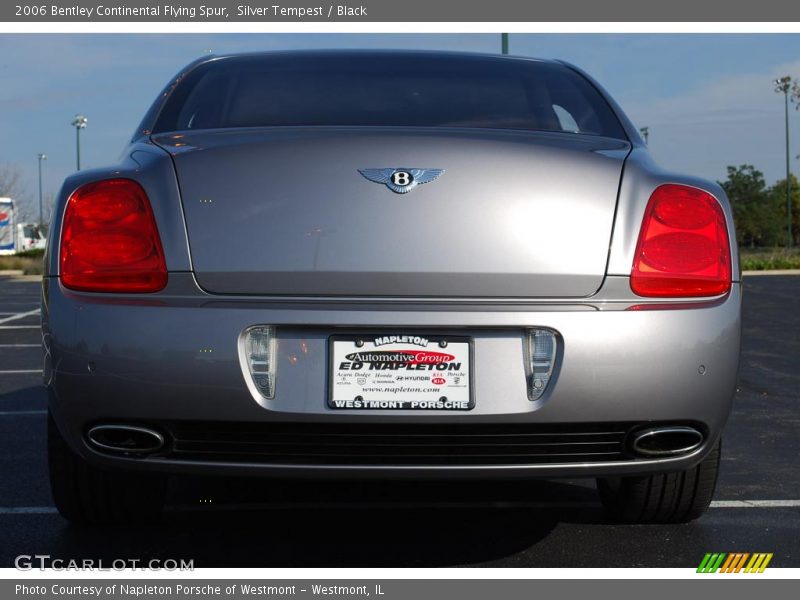 Silver Tempest / Black 2006 Bentley Continental Flying Spur