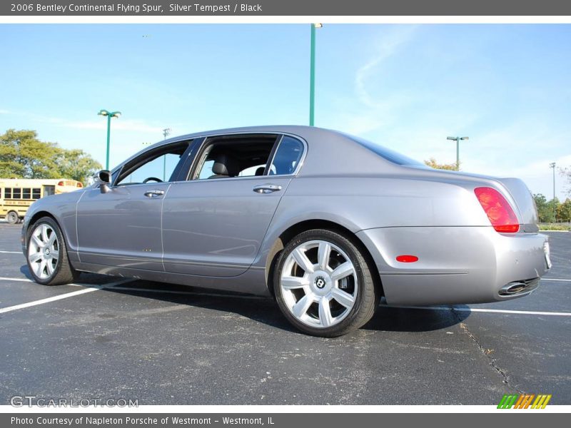 Silver Tempest / Black 2006 Bentley Continental Flying Spur