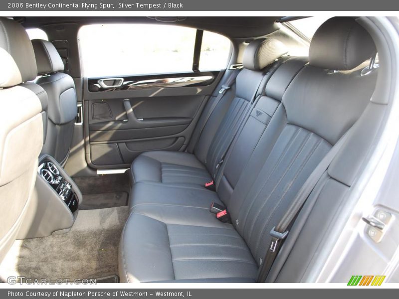 Silver Tempest / Black 2006 Bentley Continental Flying Spur