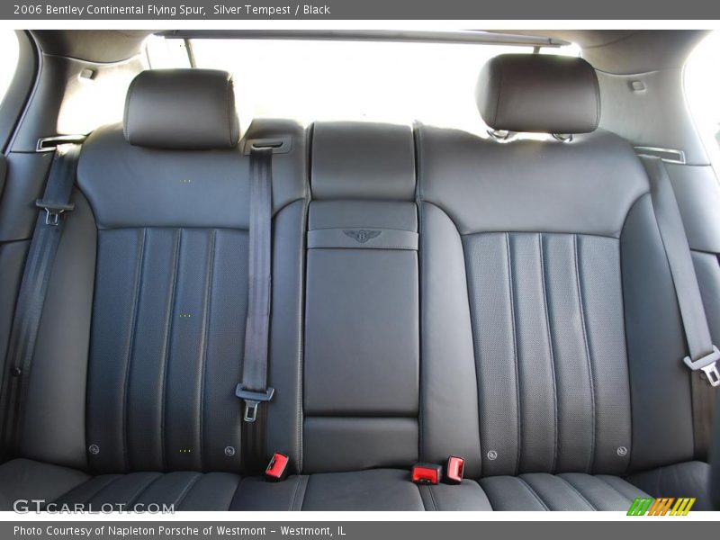 Silver Tempest / Black 2006 Bentley Continental Flying Spur