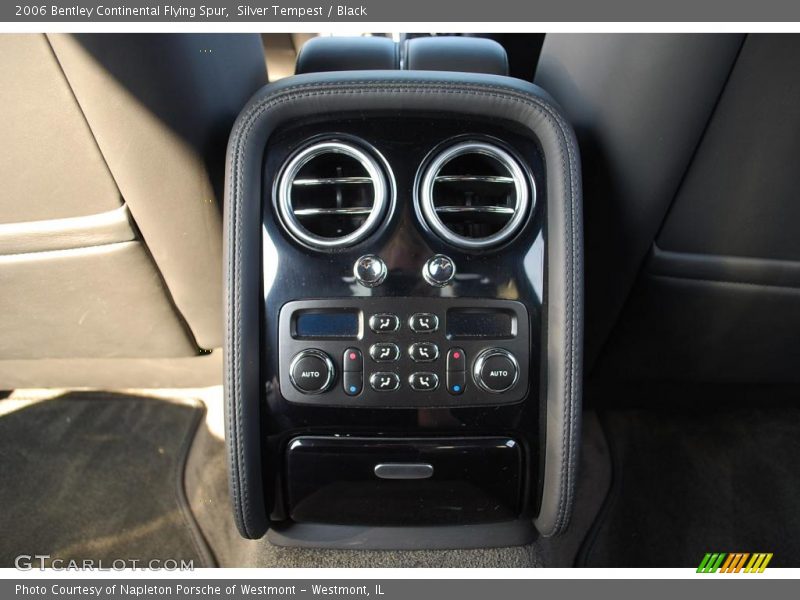 Silver Tempest / Black 2006 Bentley Continental Flying Spur
