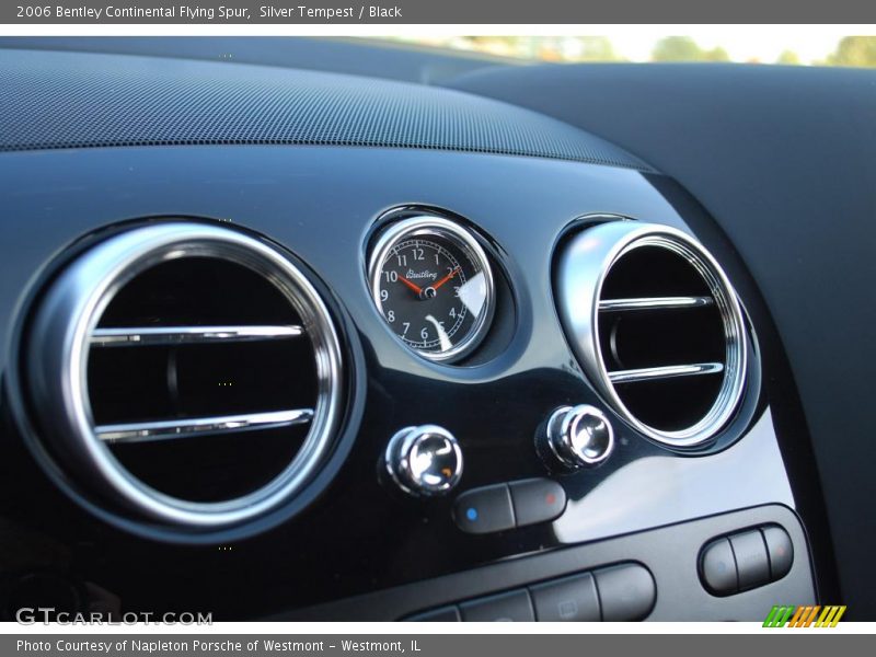 Silver Tempest / Black 2006 Bentley Continental Flying Spur