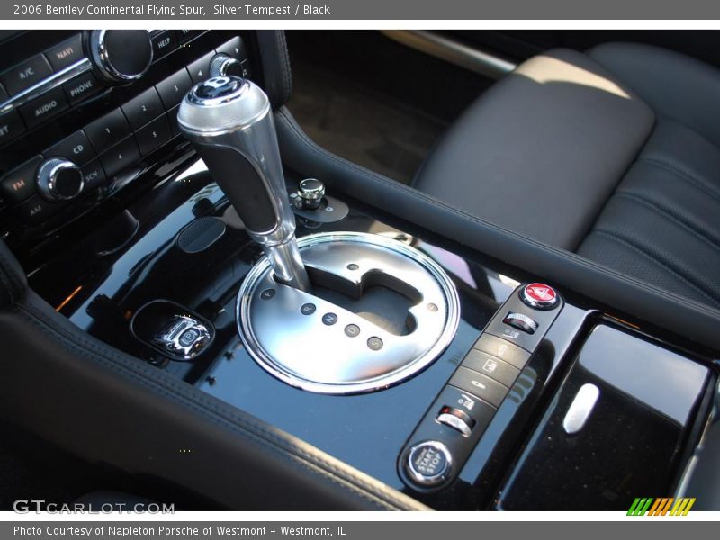 Silver Tempest / Black 2006 Bentley Continental Flying Spur