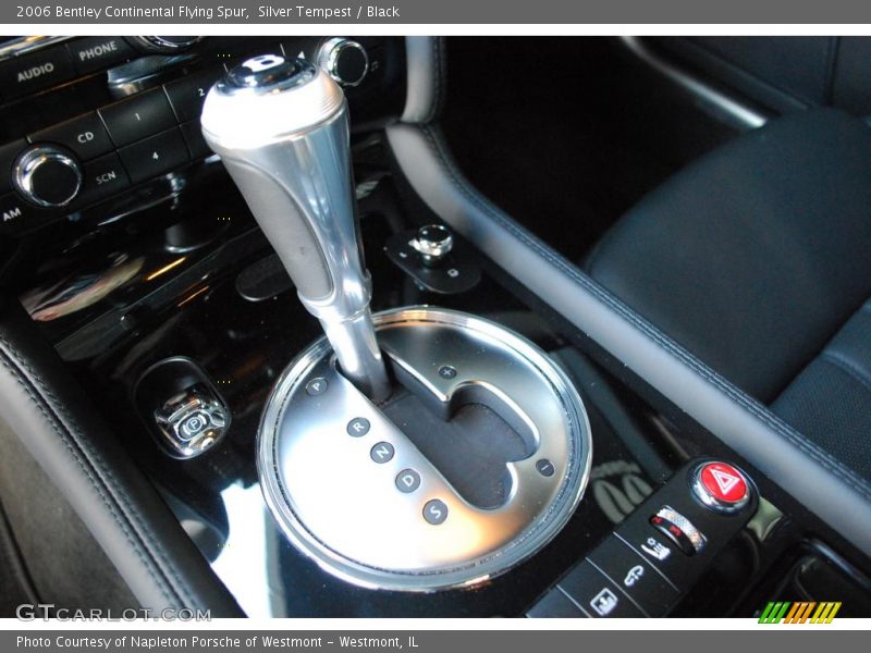 Silver Tempest / Black 2006 Bentley Continental Flying Spur