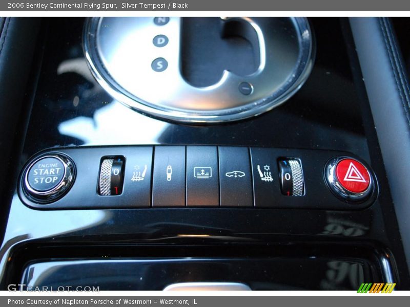 Silver Tempest / Black 2006 Bentley Continental Flying Spur