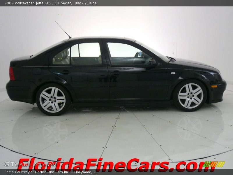 Black / Beige 2002 Volkswagen Jetta GLS 1.8T Sedan