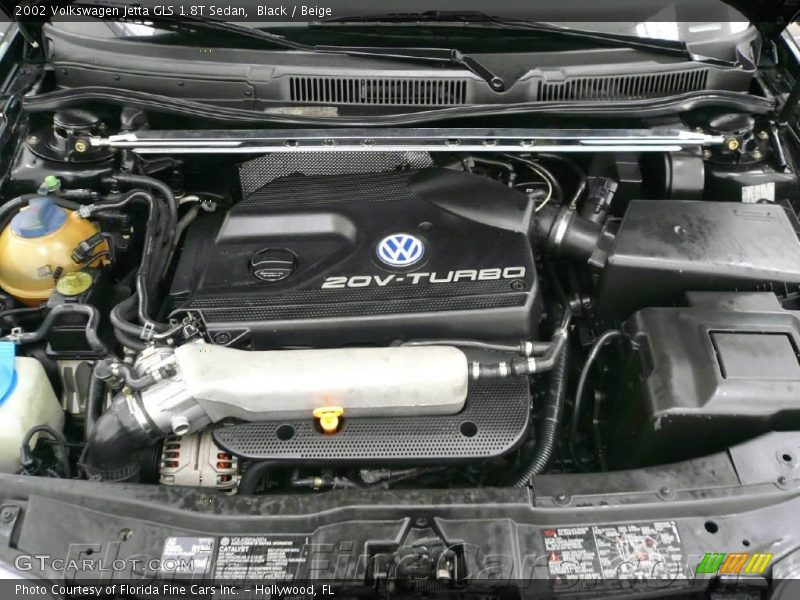 Black / Beige 2002 Volkswagen Jetta GLS 1.8T Sedan